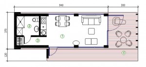 Mobile modular houses