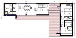 Mobile modular houses