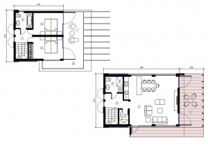 Mobile modular houses